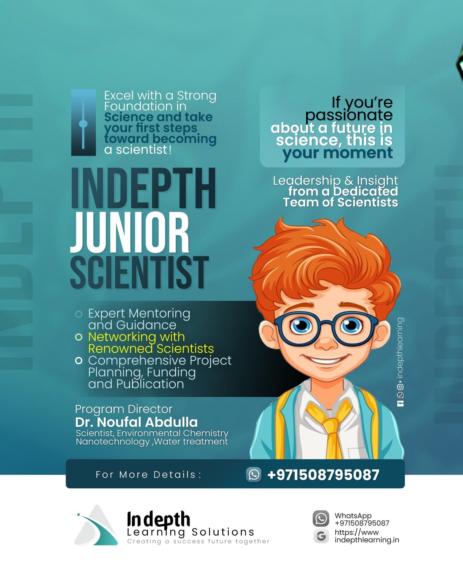 Indepth Junior Scientist program